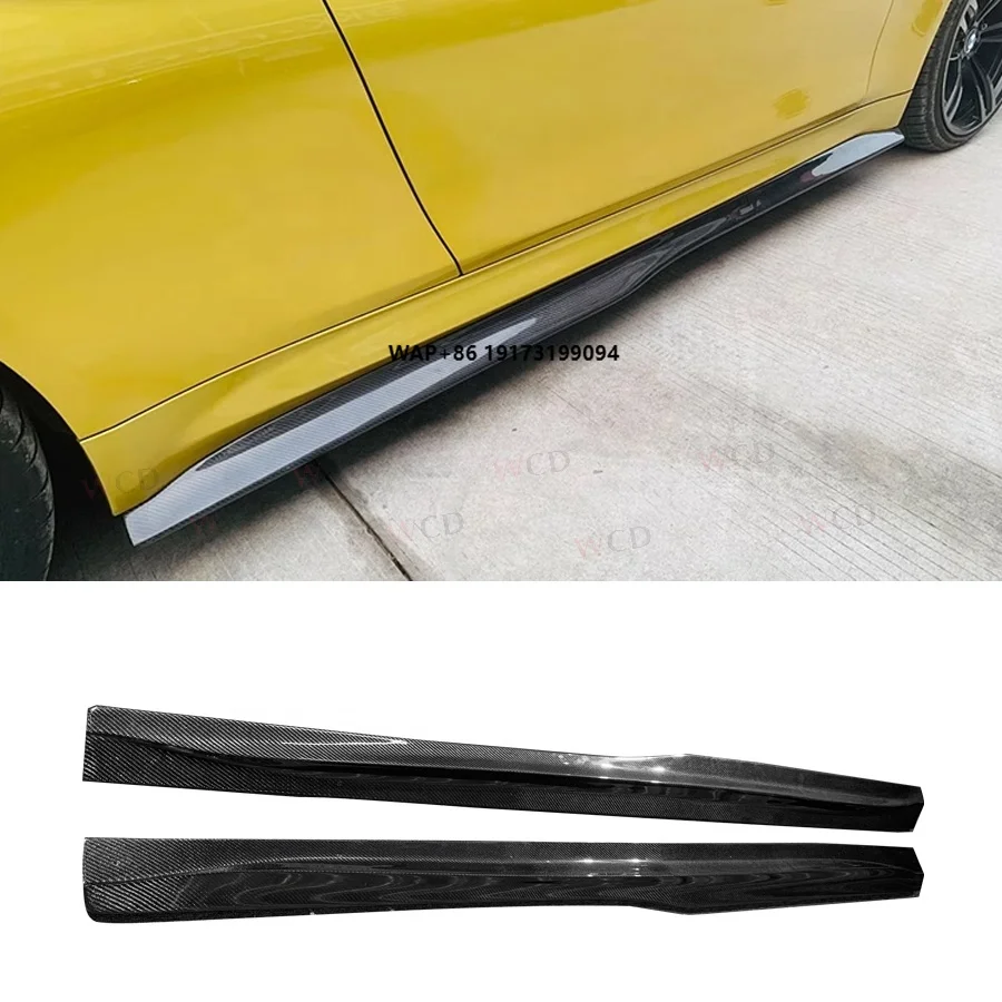 PSM Style Carbon Fiber Side Skirts for B-MW F82 F83 M4 2014-2019 Side Bumper Lip Splitter Extension
PSM Style Carbon Fiber Side Skirts for B-MW F82 F83 M4 2014-2019 Side Bumper Lip Splitter Extension