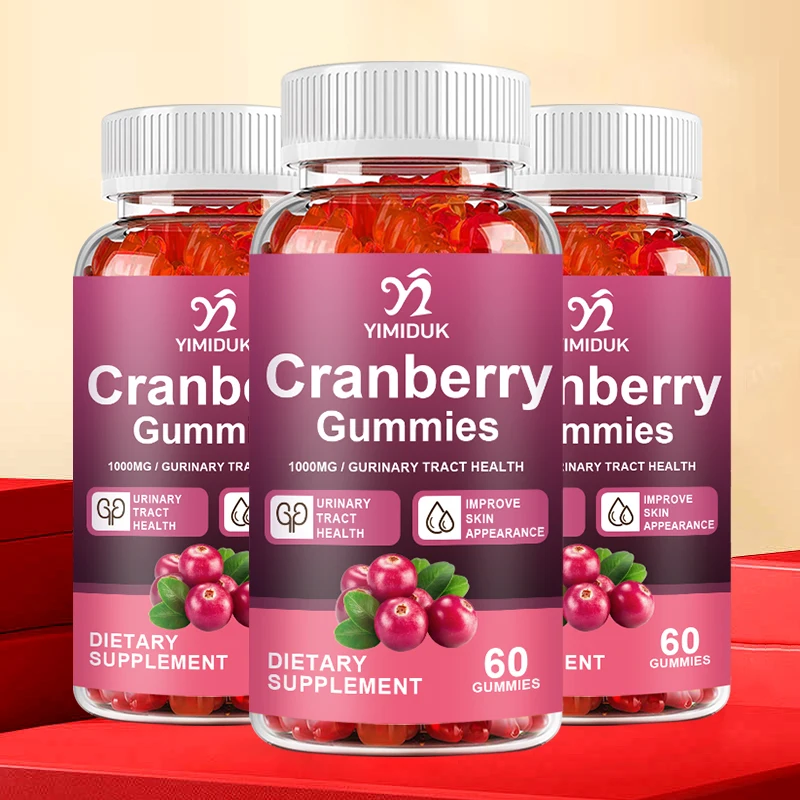 Cranberry Gummies for Women - Urinary Tract Health and pH Balance - for Bladder Support and Vaginal Wellness
Cranberry Gummies for Women - Urinary Tract Health and pH Balance - for Bladder Support and Vaginal Wellness