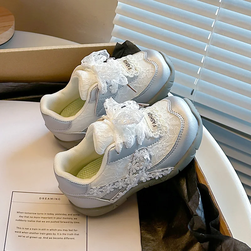 Girls Princess Sneakers Lace Bowknot Kids Casual Shoes Soft Comfortable Breathable Toddler Shoes
Girls Princess Sneakers Lace Bowknot Kids Casual Shoes Soft Comfortable Breathable Toddler Shoes