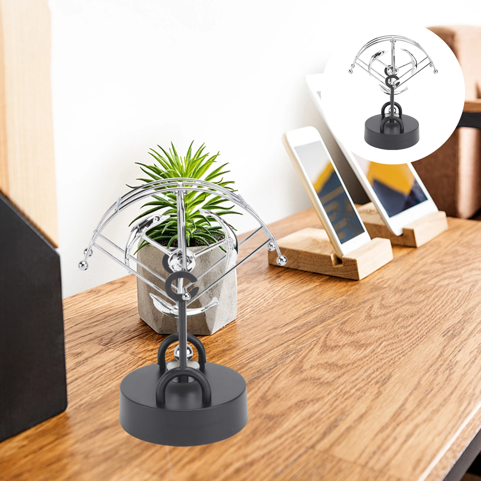 Perpetual Motion Device Gadget Crafts Toys Indoor Ball Ornament Tabletop Decor Abs Physics Energy Office
Perpetual Motion Device Gadget Crafts Toys Indoor Ball Ornament Tabletop Decor Abs Physics Energy Office