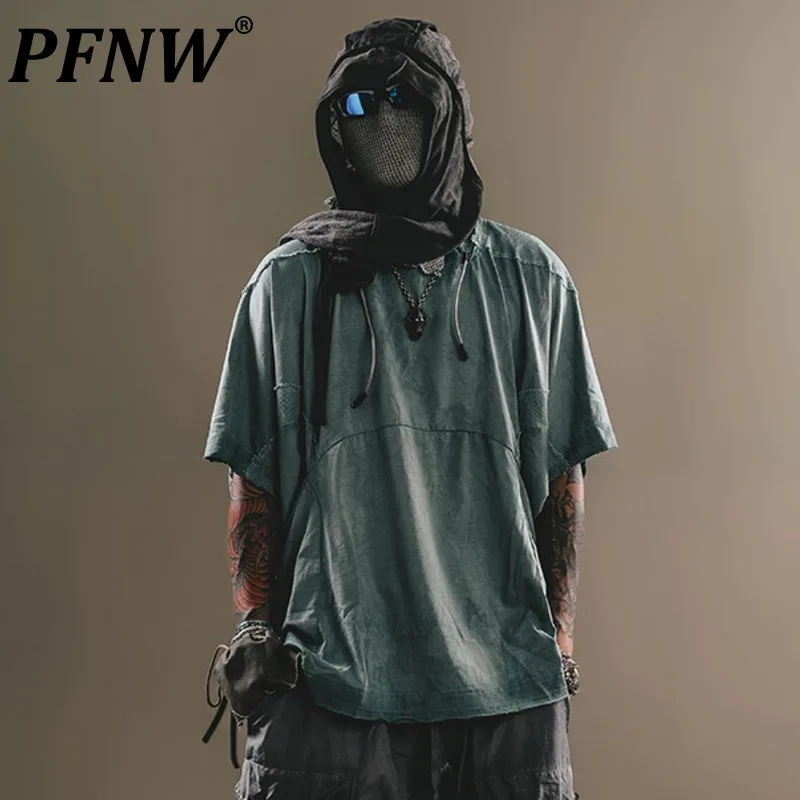 PFNW Functional Design Men's Tees Loose Deconstructive Splicing Solid Color Round Collar Short Sleeve Male T-shirts 2024 12C795
PFNW Functional Design Men's Tees Loose Deconstructive Splicing Solid Color Round Collar Short Sleeve Male T-shirts 2024 12C795