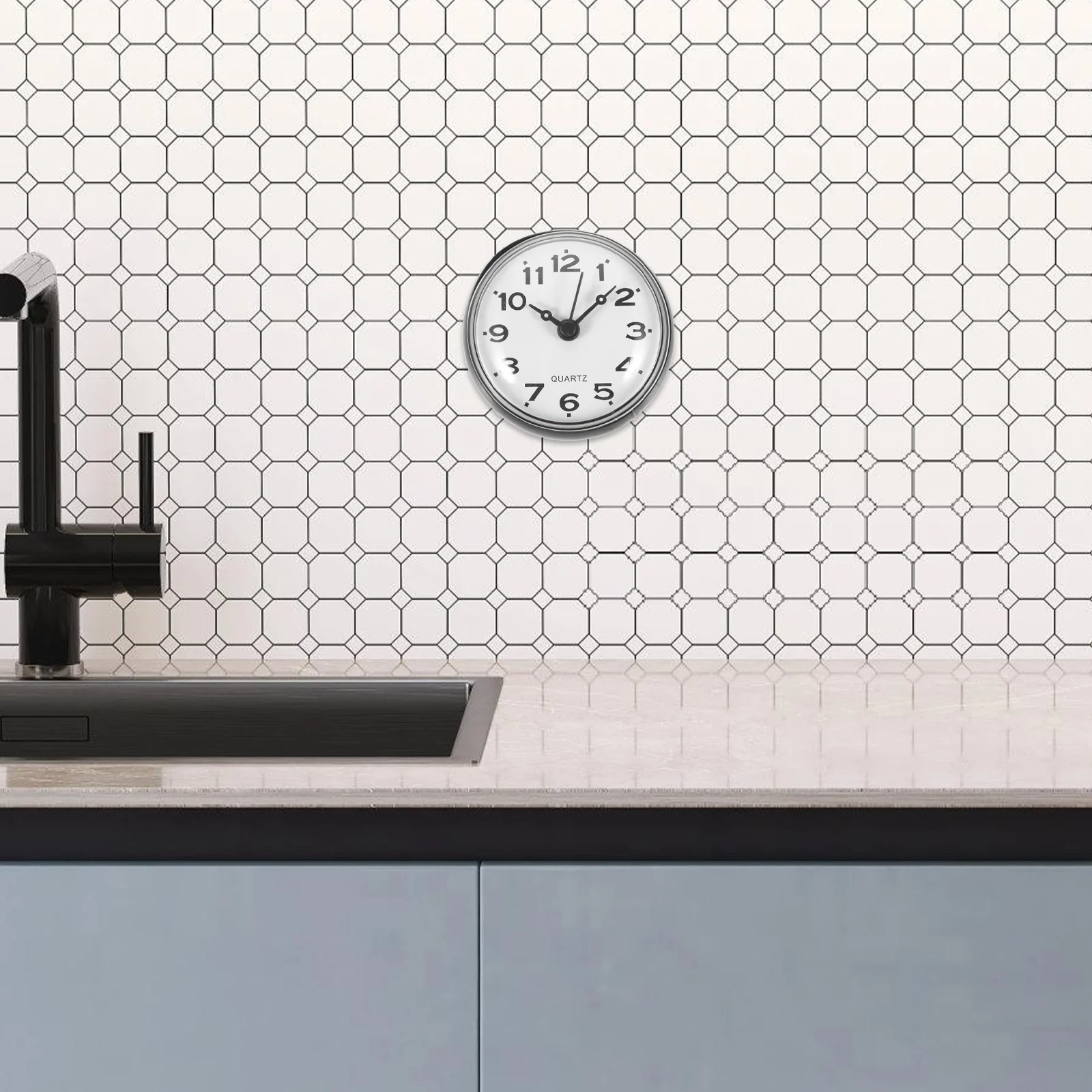 Waterproof Bathroom Clock Small Size Suction Cup Waterproof Shower Wall Clock Operated Wall Ornament
Waterproof Bathroom Clock Small Size Suction Cup Waterproof Shower Wall Clock Operated Wall Ornament