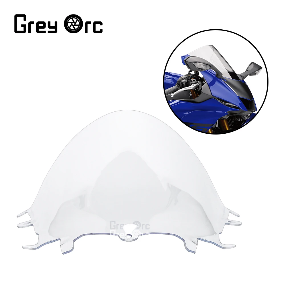For Yamaha YZF600 YZF-R6 YZF R6 2017-2024 2023 Motorcycle Double Bubble Windscreen Screen Wind Deflectors Screen Windshield
For Yamaha YZF600 YZF-R6 YZF R6 2017-2024 2023 Motorcycle Double Bubble Windscreen Screen Wind Deflectors Screen Windshield
