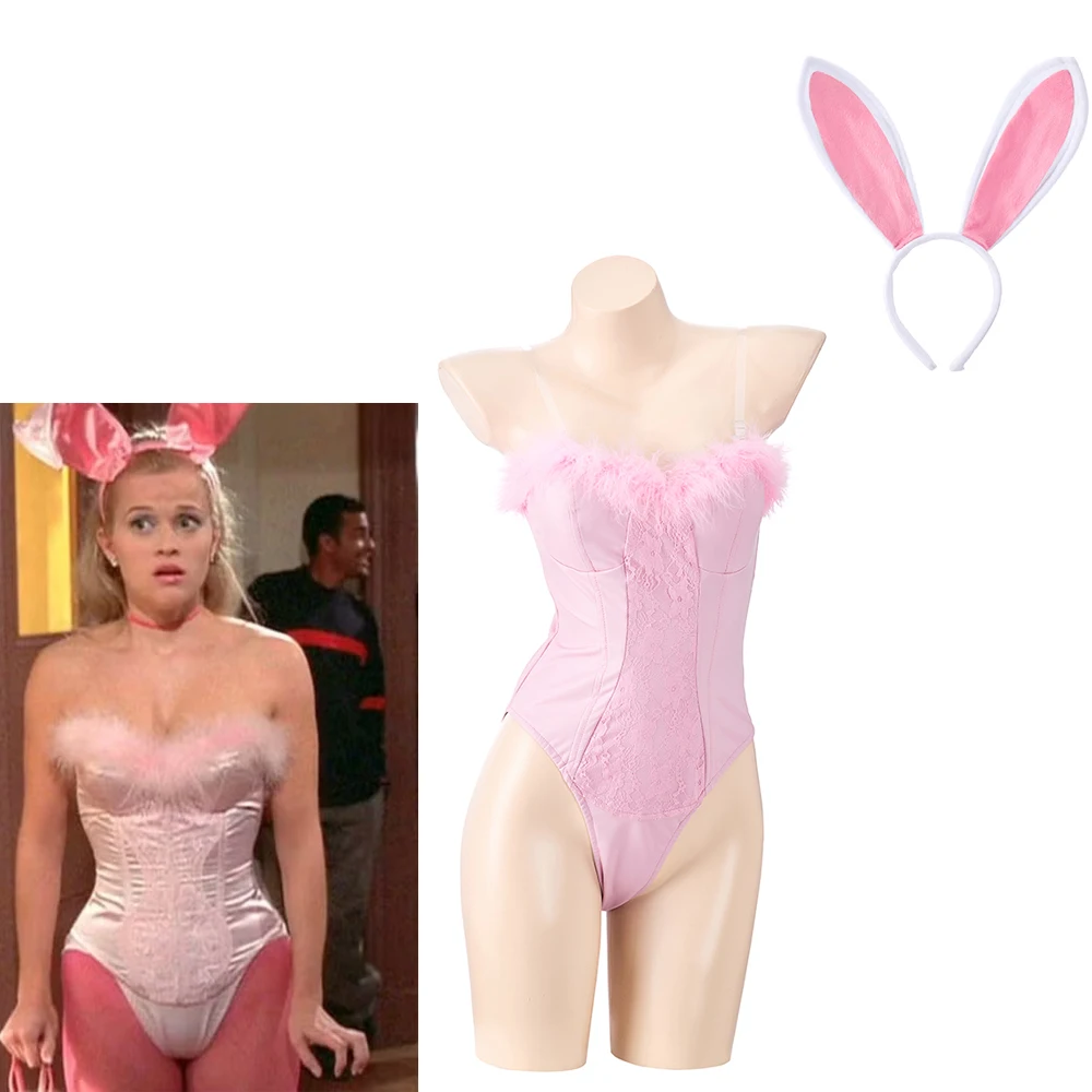 Elle Woods Bunny Косплей Legally Blonde Костюм Женское сексуальное розовое боди с кроличьими ушками на Хэллоуин Ролевая игра Наряд
Elle Woods Bunny Косплей Legally Blonde Костюм Женское сексуальное розовое боди с кроличьими ушками на Хэллоуин Ролевая игра Наряд
