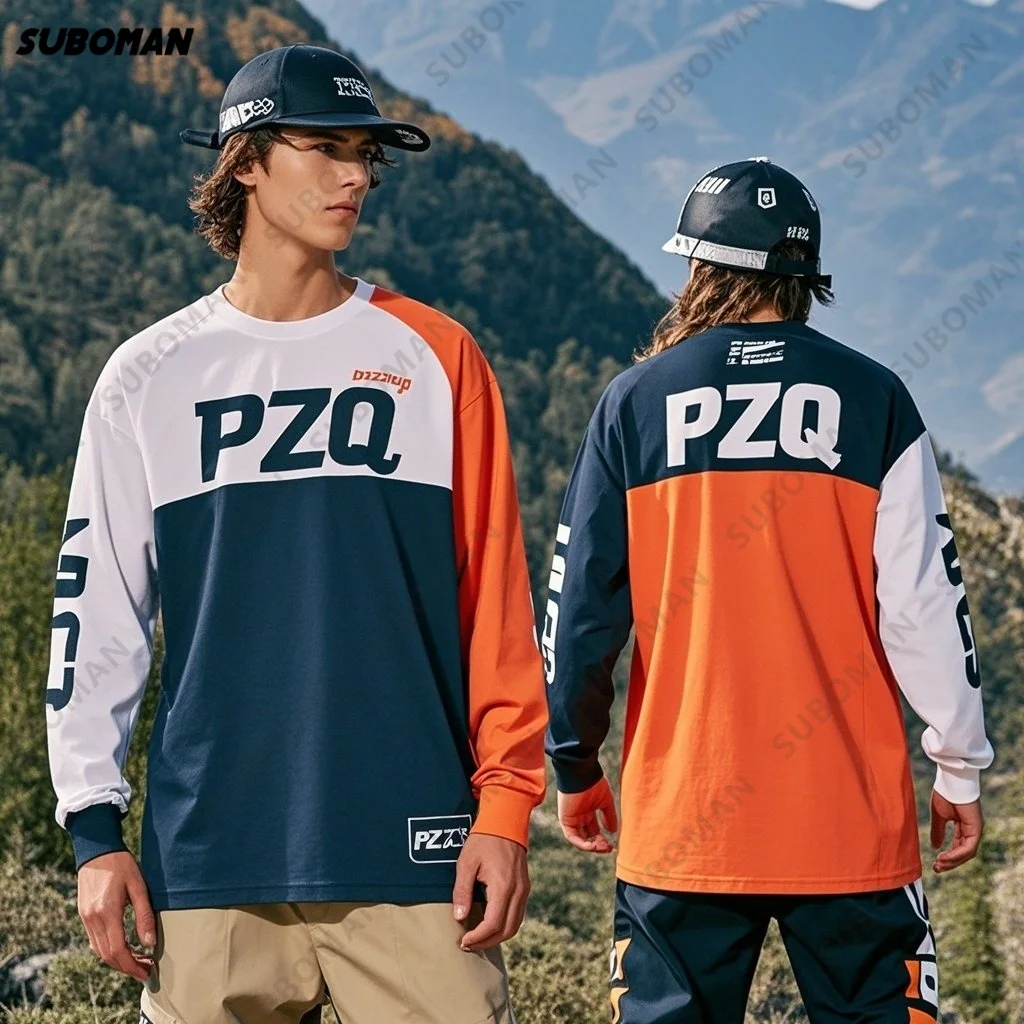 New Fashion Brand PZQ Outdoor Quick Dry Downhill Riding Jersey Motocross 100% Polyester Long Sleeve Mountain Bike Riding Jersey
New Fashion Brand PZQ Outdoor Quick Dry Downhill Riding Jersey Motocross 100% Polyester Long Sleeve Mountain Bike Riding Jersey