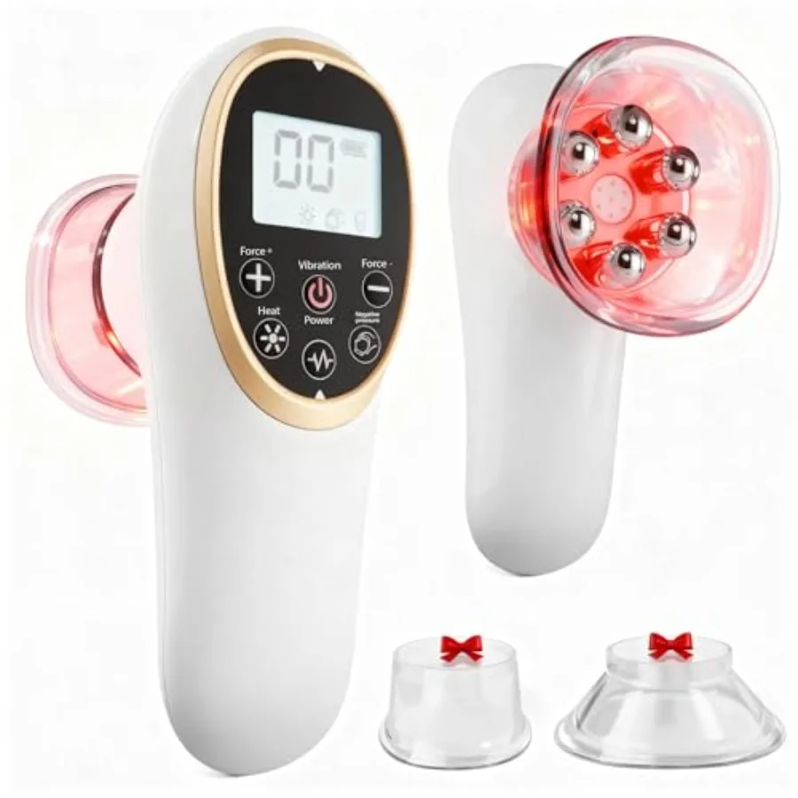 4-in-1 Professional Body Sculpting Machine, Anti-Cellulite and Skin Tightening Machine with Lymphatic Massage, for Abdomen, Wai
4-in-1 Professional Body Sculpting Machine, Anti-Cellulite and Skin Tightening Machine with Lymphatic Massage, for Abdomen, Wai