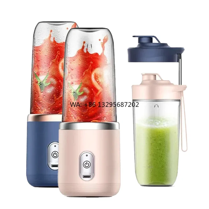Portable Juicer Blender Electric 6 Blades Juicer Cup Commercial Food-grade Usb Charging Blenders and Juicers
Portable Juicer Blender Electric 6 Blades Juicer Cup Commercial Food-grade Usb Charging Blenders and Juicers