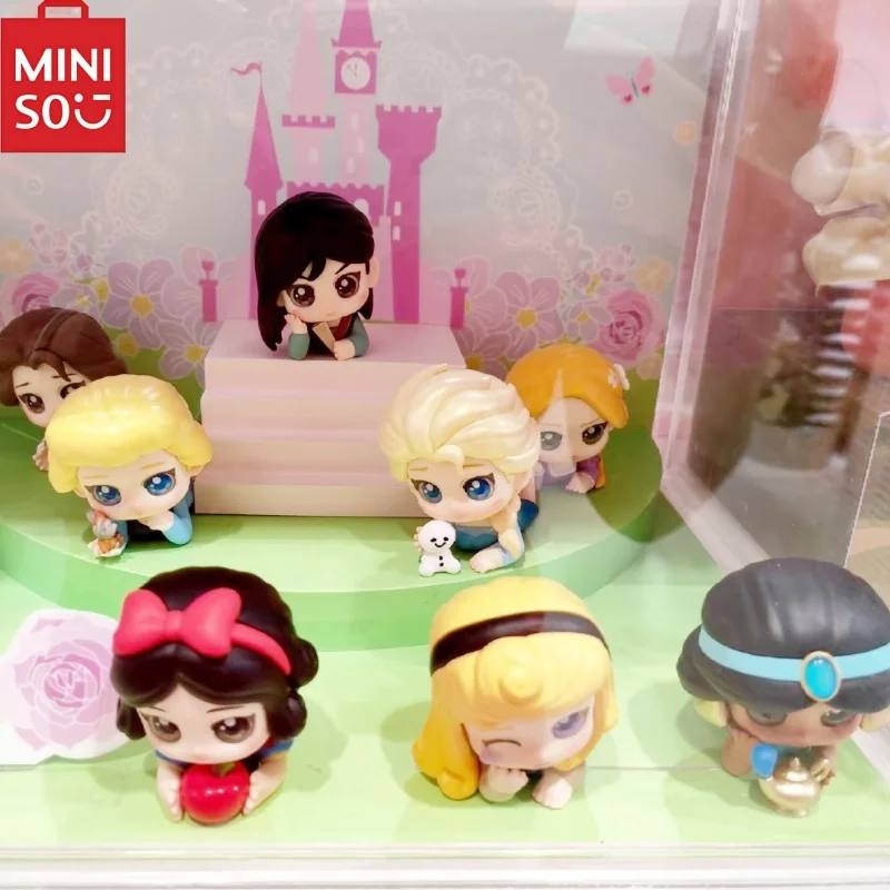 Miniso Принцесса Диснея для послеобеденного отдыха, слепая коробка, милая кукла, аниме, фигурки, загадочный подарок, модель игрушки для девочек 
Miniso Принцесса Диснея для послеобеденного отдыха, слепая коробка, милая кукла, аниме, фигурки, загадочный подарок, модель игрушки для девочек
