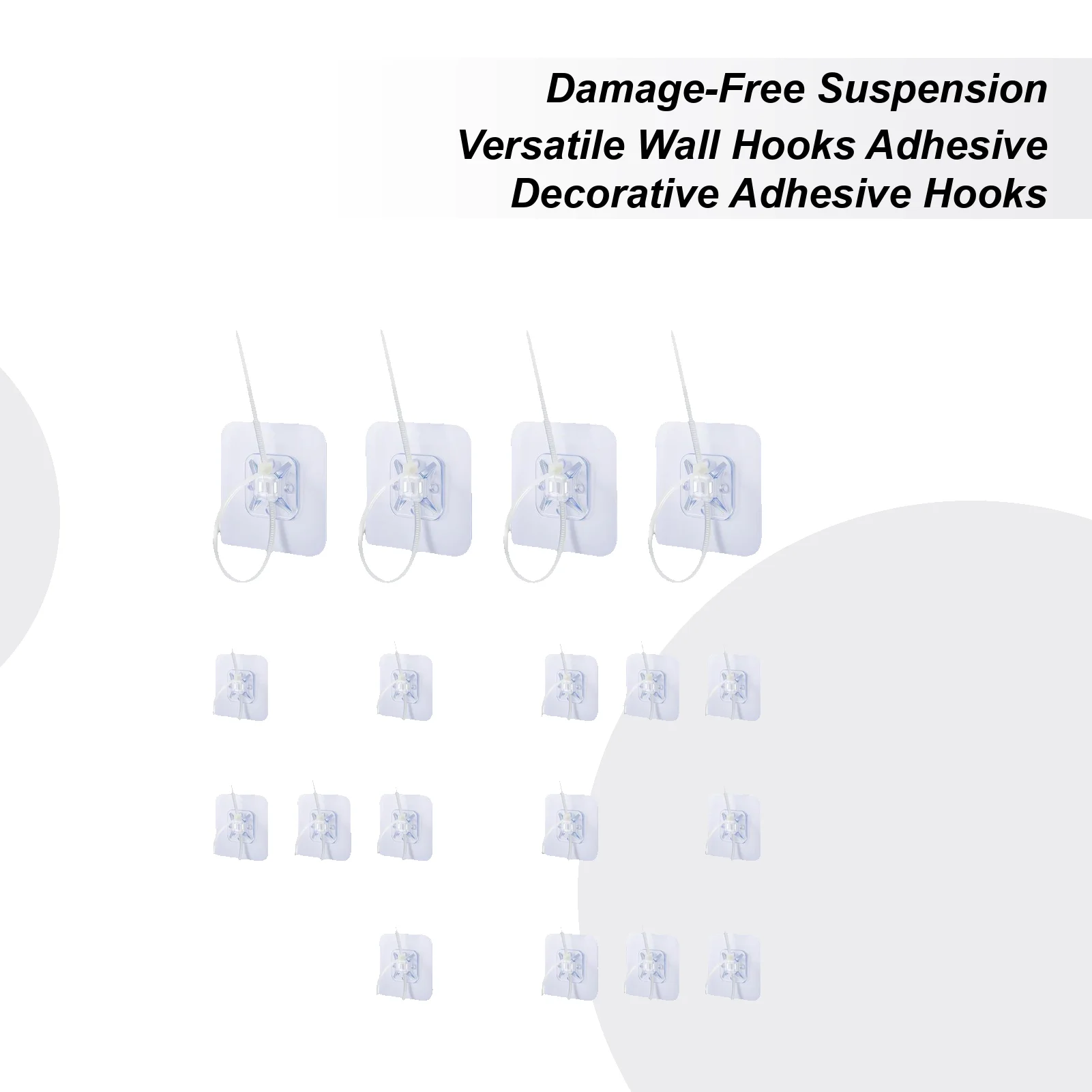 Wall Hooks Adhesive 40 Pieces Transparent No Drill Sticky Hangers Wall Hangers Without Nails For Bath Closet Entryway Laundry
Wall Hooks Adhesive 40 Pieces Transparent No Drill Sticky Hangers Wall Hangers Without Nails For Bath Closet Entryway Laundry