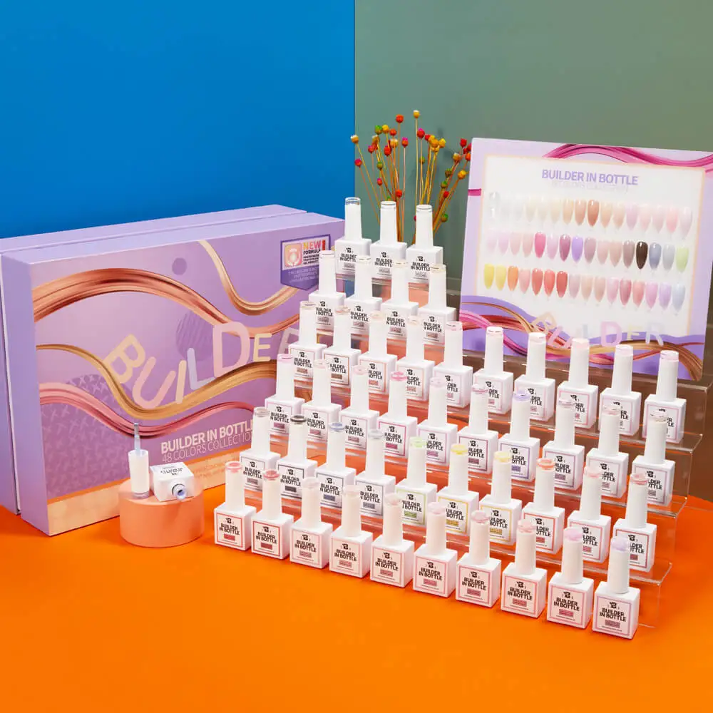 2023 BOZLIN 10ml 48 Bright Color Collection 5 in 1 Color Gel Rubber Base Extension Builder Nail Gel Set
2023 BOZLIN 10ml 48 Bright Color Collection 5 in 1 Color Gel Rubber Base Extension Builder Nail Gel Set