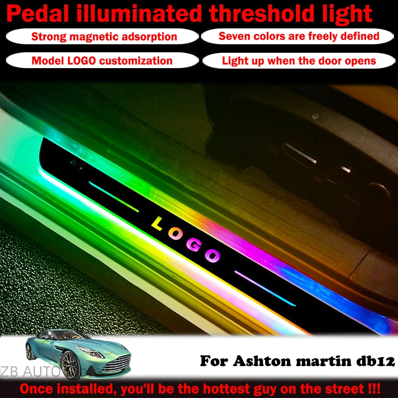 For Ashton martin db12 car threshold light custom logo LED welcome light threshold pedal light accessories easy to install
For Ashton martin db12 car threshold light custom logo LED welcome light threshold pedal light accessories easy to install