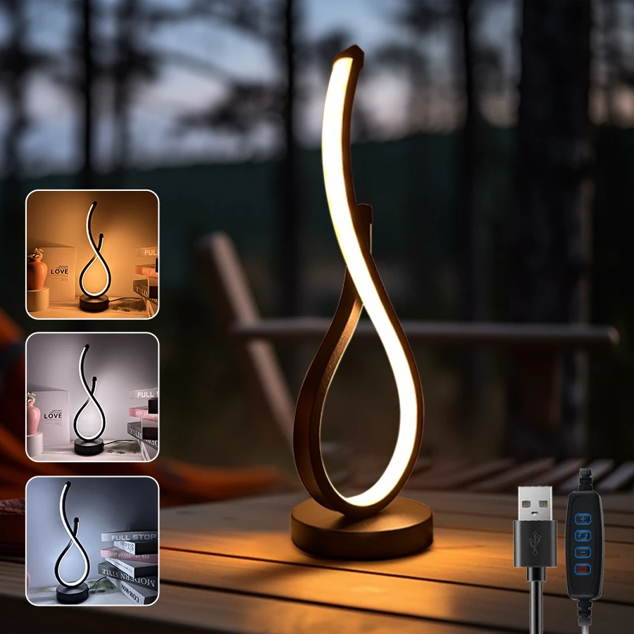 LED Desktop Decorative Lamp 3 Colors Dimmable Bedroom Bedside Office Atmosphere Decor Lamp Soft Light Stylish Night Light
LED Desktop Decorative Lamp 3 Colors Dimmable Bedroom Bedside Office Atmosphere Decor Lamp Soft Light Stylish Night Light