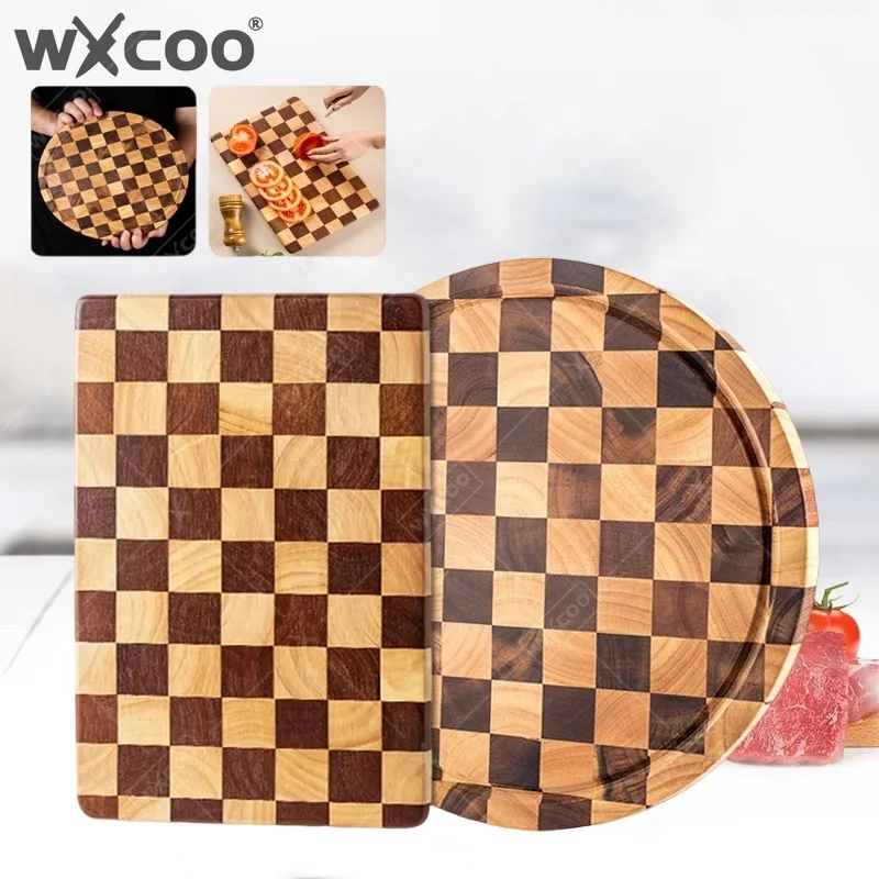WXCOO 12 Inches Wooden Round Cutting Board for Serving Chopping Vegetables Cheese Acacia Wood Kitchen Cutting Board x12
WXCOO 12 Inches Wooden Round Cutting Board for Serving Chopping Vegetables Cheese Acacia Wood Kitchen Cutting Board x12