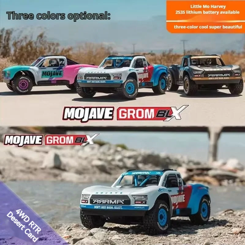 Brushless Remote Control Car 2.4G Full Scale Simulation High-Speed Off-Road Mojave Desert Four-Wheel Drive Short Card Model Toy 
Brushless Remote Control Car 2.4G Full Scale Simulation High-Speed Off-Road Mojave Desert Four-Wheel Drive Short Card Model Toy