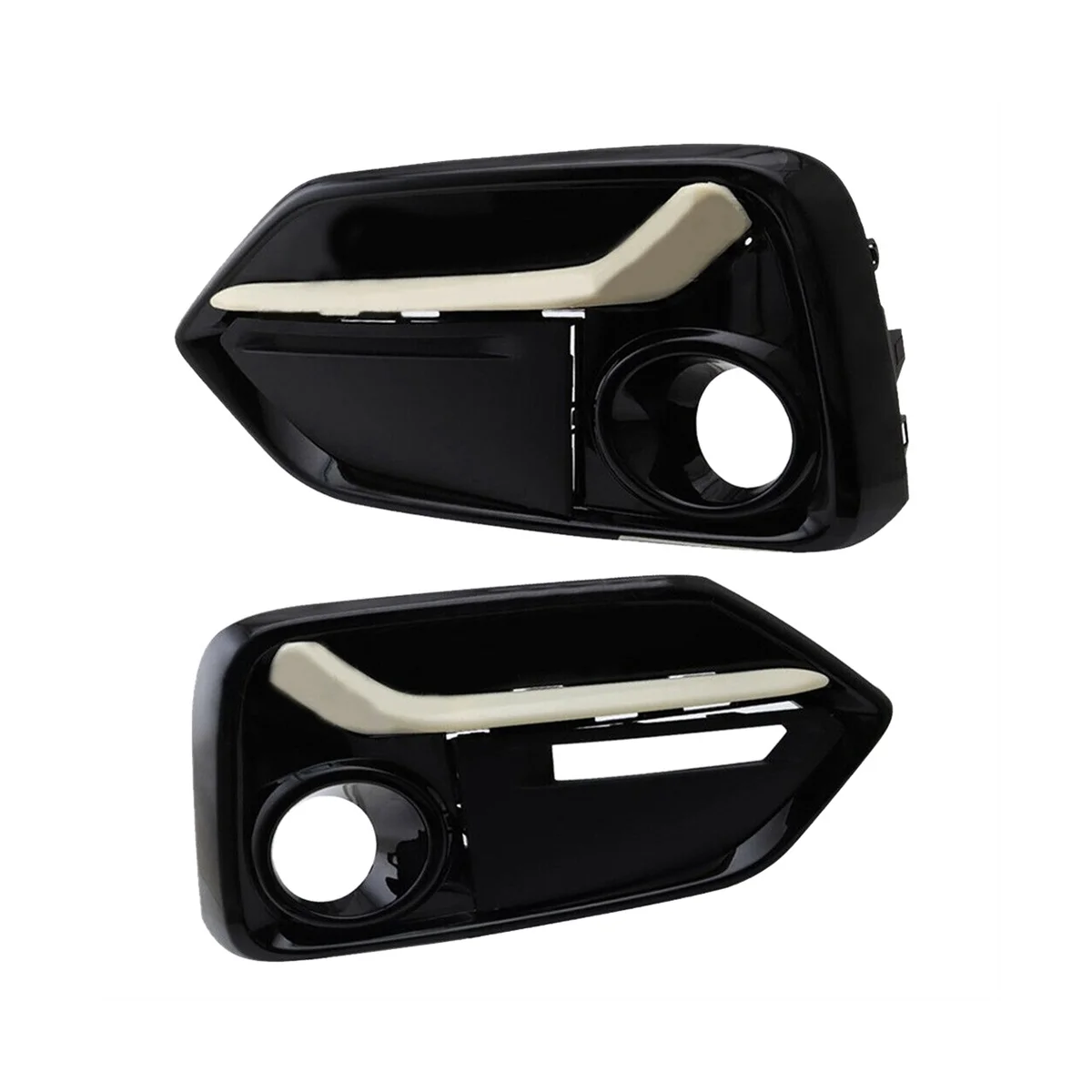 1Pair Right+Left Front Bumper Fog Light Cover Trim Headlights Covers Frame Hole for Honda Civic Type R 2017-2021
1Pair Right+Left Front Bumper Fog Light Cover Trim Headlights Covers Frame Hole for Honda Civic Type R 2017-2021