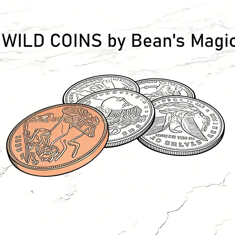 FISM HOT WILD COINS от Bean's Magic Gimmick Four Silver Coins Turn Copper Magic Tricks Maiga Magician Close Up Реквизит
FISM HOT WILD COINS от Bean's Magic Gimmick Four Silver Coins Turn Copper Magic Tricks Maiga Magician Close Up Реквизит