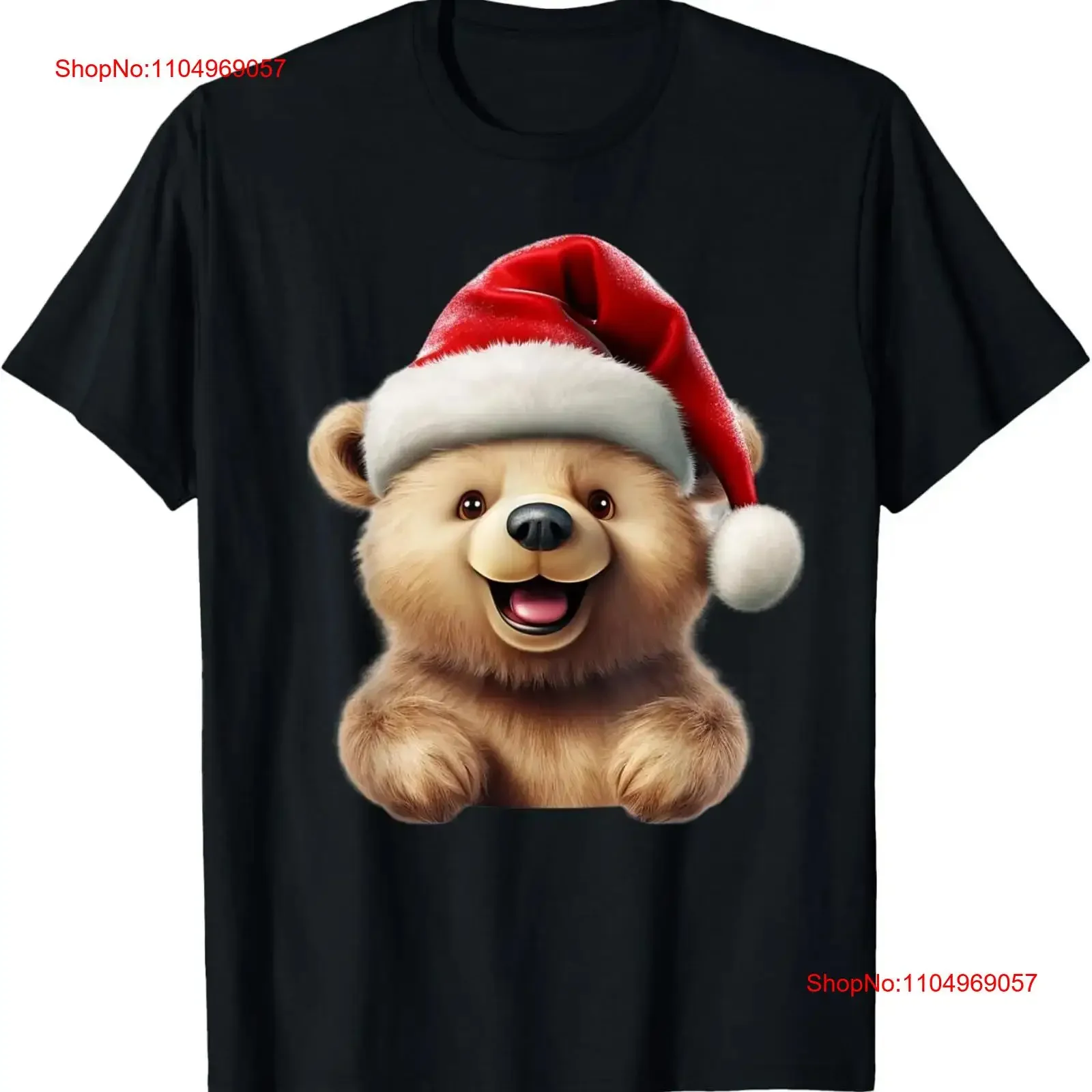 Christmas Bear Santa Hat Funny Xmas T Shirt SweaT vintage Washed Casual Stylish Stretched Breathable Comfortable graphic homme
Christmas Bear Santa Hat Funny Xmas T Shirt SweaT vintage Washed Casual Stylish Stretched Breathable Comfortable graphic homme