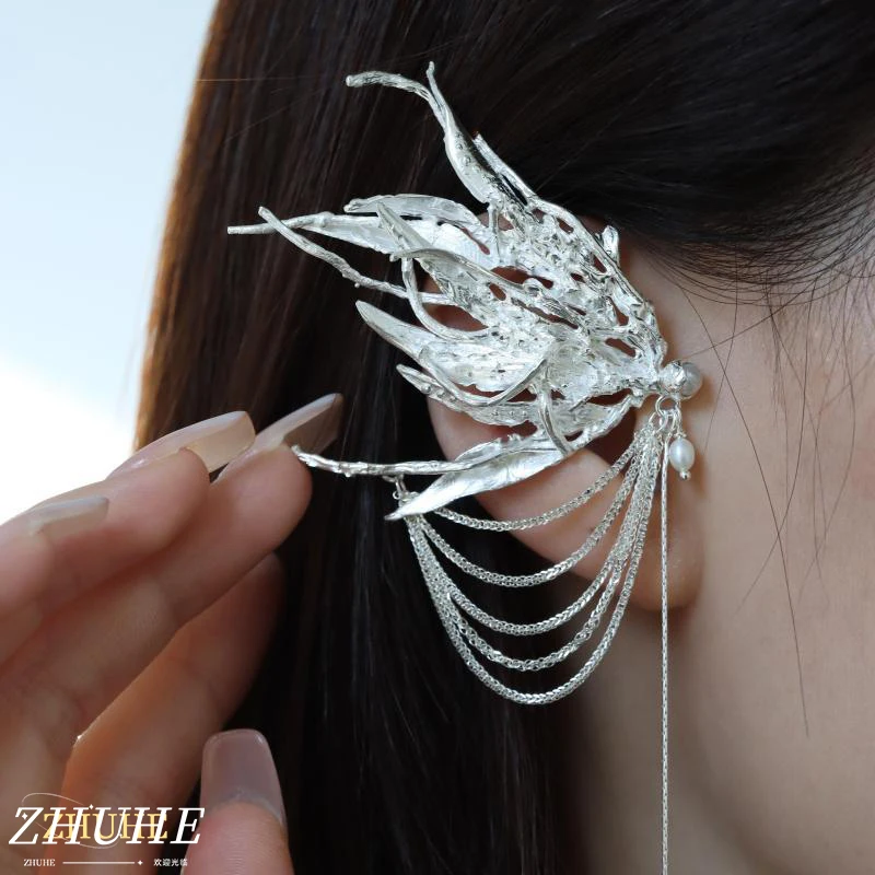 ZHUHE Tassel Elf Ear Hanging Cyberpunk Style For Women Men's Jewelry Accessories Party Gifts
ZHUHE Tassel Elf Ear Hanging Cyberpunk Style For Women Men's Jewelry Accessories Party Gifts