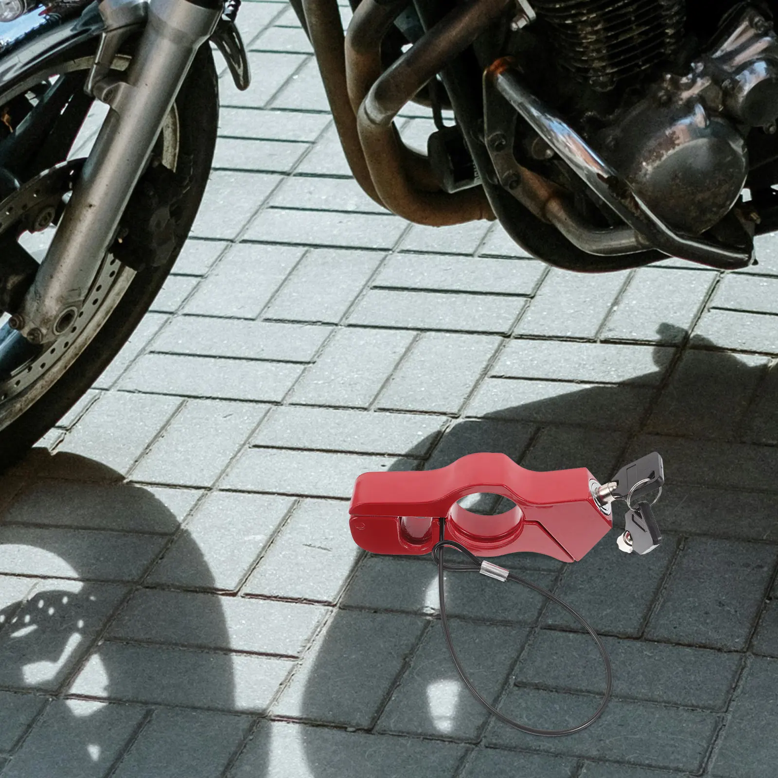 Electric Scooter Motorcycle H Locks Portable Alloy Brake for Off road Scooters Adjustable Design Easy Installation
Electric Scooter Motorcycle H Locks Portable Alloy Brake for Off road Scooters Adjustable Design Easy Installation