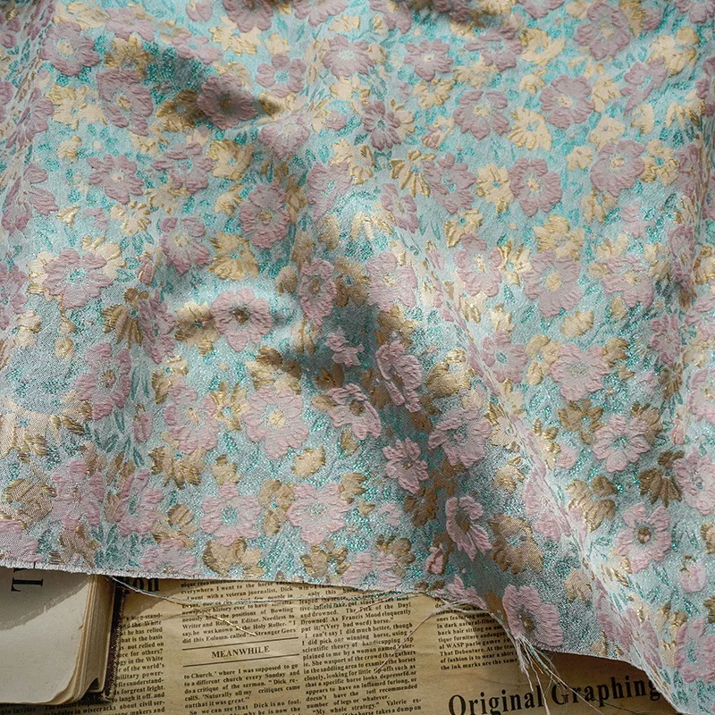 Small Flower Mixed Color Jacquard Fabric Women's Dress Luggage Bag Decorative Sewing Fabric
Small Flower Mixed Color Jacquard Fabric Women's Dress Luggage Bag Decorative Sewing Fabric