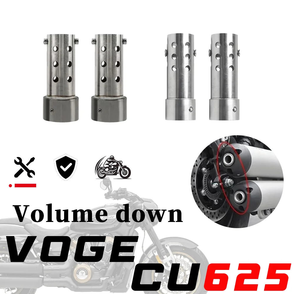 Для VOGE CU625 мотоциклетный глушитель, регулируемая заглушка глушителя из нержавеющей стали, аксессуары для шумоподавления Voge cu625 625CU
Для VOGE CU625 мотоциклетный глушитель, регулируемая заглушка глушителя из нержавеющей стали, аксессуары для шумоподавления Voge cu625 625CU