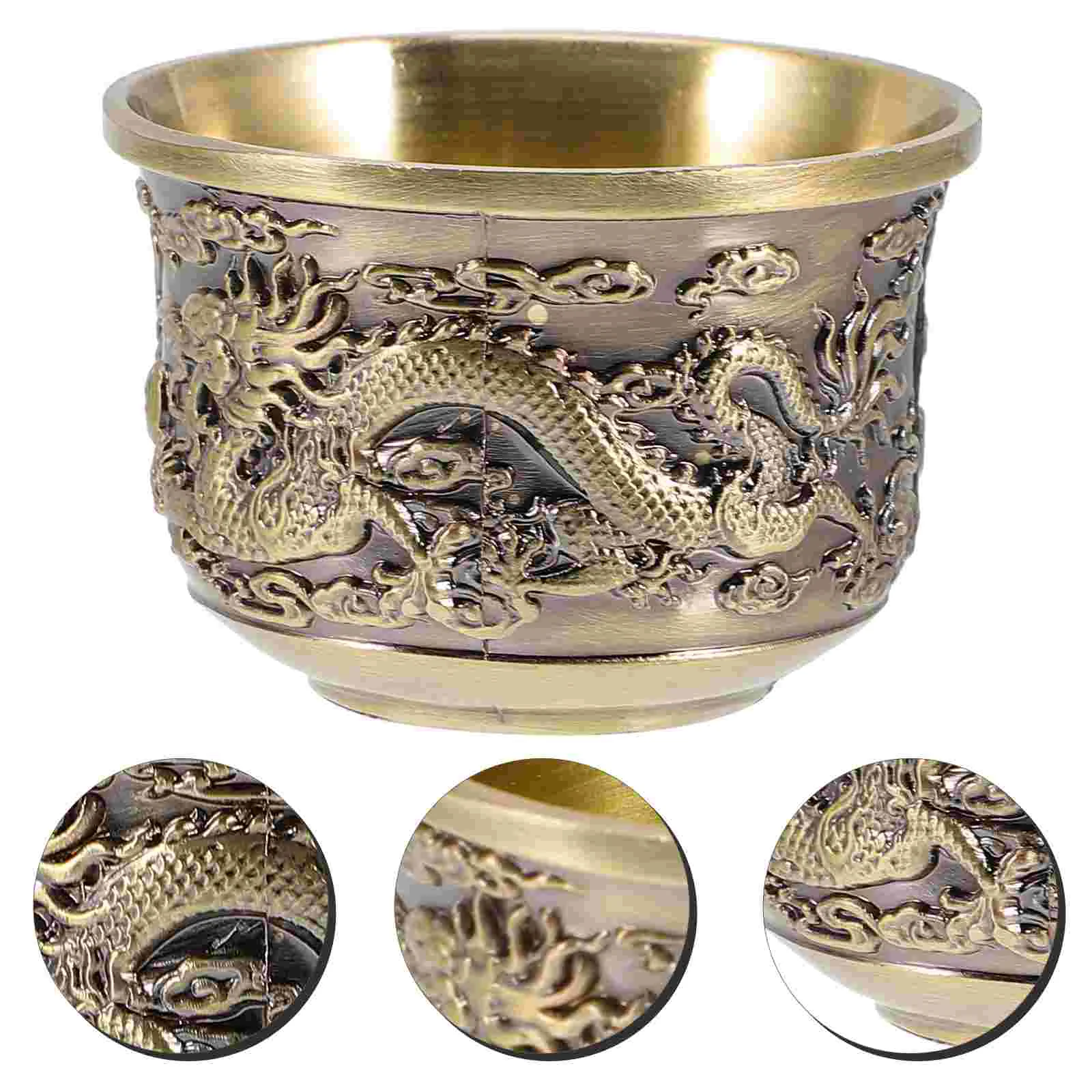 Dragon and Tea Cups Vintage Teacup Convenient Alloy Drink Small Tearoom Decor Kungfu Zinc Teaware Retro Office
Dragon and Tea Cups Vintage Teacup Convenient Alloy Drink Small Tearoom Decor Kungfu Zinc Teaware Retro Office