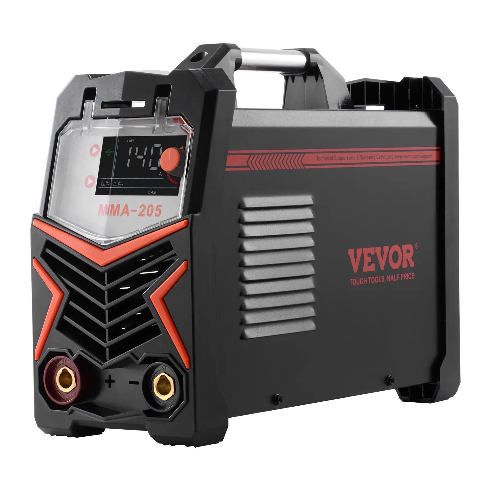 MMA Welder, 205A 2-in-1 MMA Lift TIG Stick Welding Machine, 110/220V Dual Voltage IGBT Inverter Welder Machine With Digital Display, Hot Start Arc Force Anti-Stick (Lift Torch Not Included)
MMA Welder, 205A 2-in-1 MMA Lift TIG Stick Welding Machine, 110/220V Dual Voltage IGBT Inverter Welder Machine With Digital Display, Hot Start Arc Force Anti-Stick (Lift Torch Not Included)