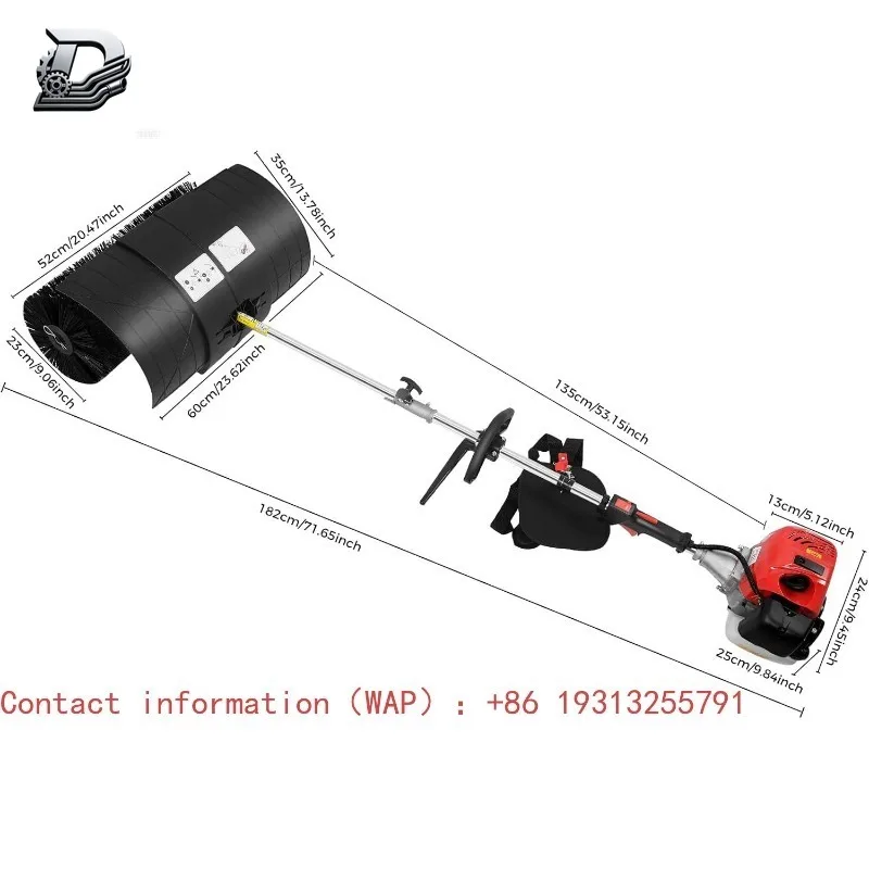 【Fashionable】Portable Power Broom Artificial Lawn Sweeper With Core Motor Engine Pump & Gearbox Golf Cleaning Brush
【Fashionable】Portable Power Broom Artificial Lawn Sweeper With Core Motor Engine Pump & Gearbox Golf Cleaning Brush