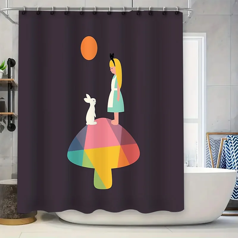 unframed Whimsical Rabbit Alice Shower Curtain Fantasy Forest Backdrop Nature Bathroom Decor Cute Animals Home Decor Gift Unique
unframed Whimsical Rabbit Alice Shower Curtain Fantasy Forest Backdrop Nature Bathroom Decor Cute Animals Home Decor Gift Unique