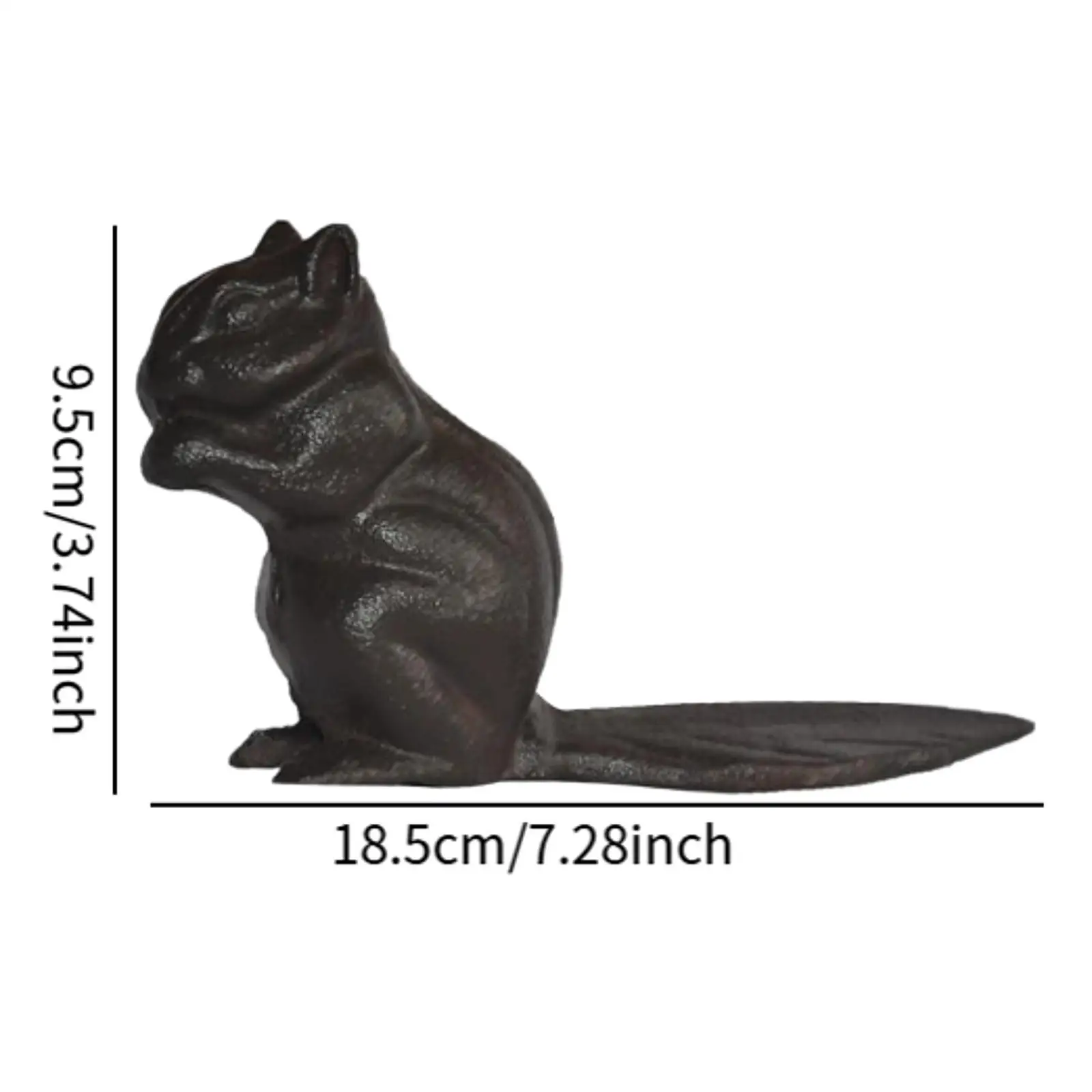 Animal Squirrel Door Stopper Cast Iron Vintage Door Holder Floor Decor Wedge Style for Bedroom Living Room Office
Animal Squirrel Door Stopper Cast Iron Vintage Door Holder Floor Decor Wedge Style for Bedroom Living Room Office