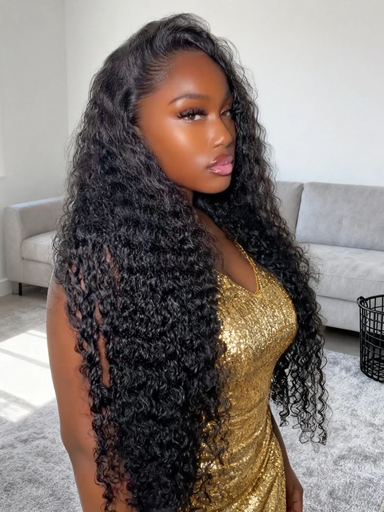 40 Inch Deep Wave 13x4 13x6 Lace Human Hair 250 Density Front Wigs Hd Lace Deep Wave Frontal Wig Remy Curly Brazilian Wigs For Black Women
40 Inch Deep Wave 13x4 13x6 Lace Human Hair 250 Density Front Wigs Hd Lace Deep Wave Frontal Wig Remy Curly Brazilian Wigs For Black Women