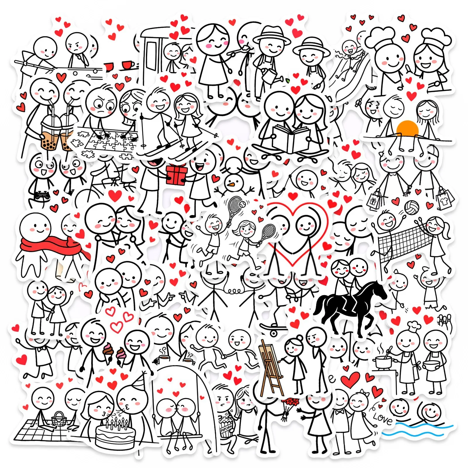 10/50PCS Cute Love & Friendship Graffiti Stickers Couple & I Love You DIY Toys Secret for Bottle Travel Bag Aesthetic Decals
10/50PCS Cute Love & Friendship Graffiti Stickers Couple & I Love You DIY Toys Secret for Bottle Travel Bag Aesthetic Decals