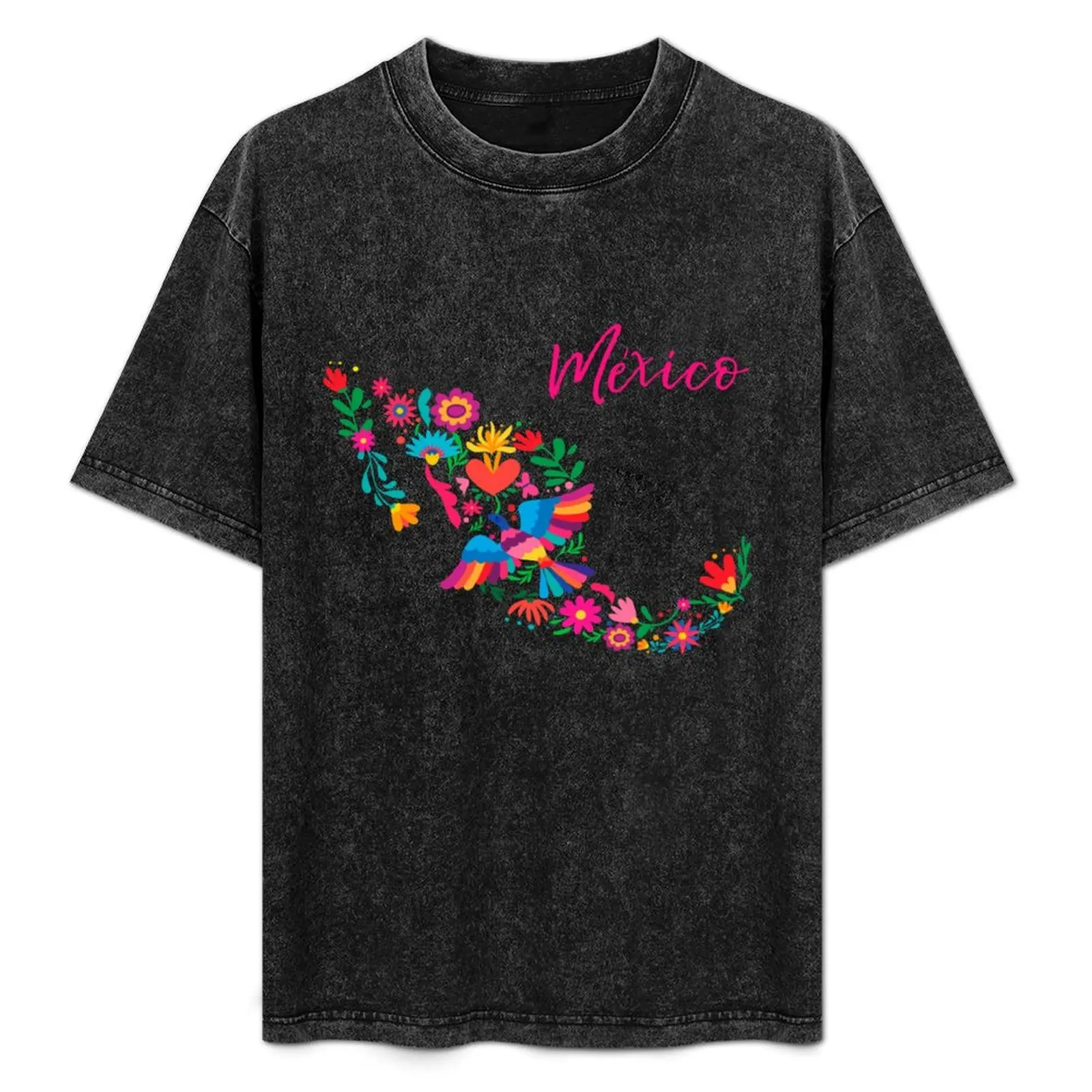 Mexico Flowers Otomi Embroidery Design T-Shirt Work Daily Short Sleeve Top
Mexico Flowers Otomi Embroidery Design T-Shirt Work Daily Short Sleeve Top