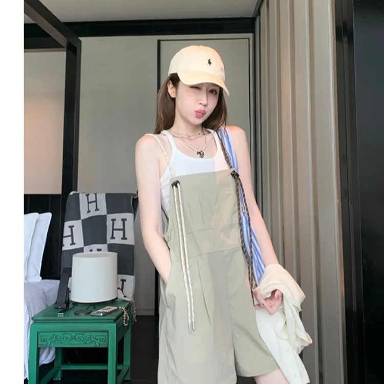 Casual Railway Leisure Shorts Design Sensation Overalls Women's Workwear High Waist Acetate Fiber Polyester Summer Pants
Casual Railway Leisure Shorts Design Sensation Overalls Women's Workwear High Waist Acetate Fiber Polyester Summer Pants