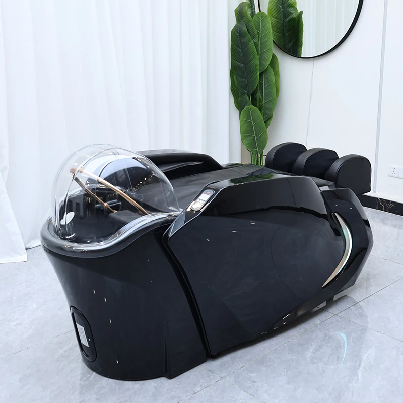 Luxury Salon Furniture Head Spa Black Washing Bed Modern Full Body Massage Electric Shampoo Bed with Water Circulation
Luxury Salon Furniture Head Spa Black Washing Bed Modern Full Body Massage Electric Shampoo Bed with Water Circulation