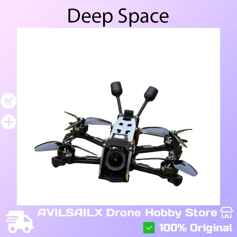 DeepSpace SEEKER 3-Inch FPV Drone Combo with DJI O4PRO - Freestyle Flying & HD Aerial Photography
DeepSpace SEEKER 3-Inch FPV Drone Combo with DJI O4PRO - Freestyle Flying & HD Aerial Photography