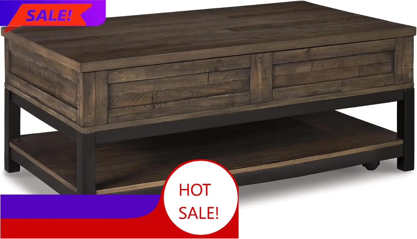 BestsellerBestsellerJohurst Rustic Rectangular Lift Top Coffee Table and Fixed Lower Shelf, Brown
BestsellerBestsellerJohurst Rustic Rectangular Lift Top Coffee Table and Fixed Lower Shelf, Brown