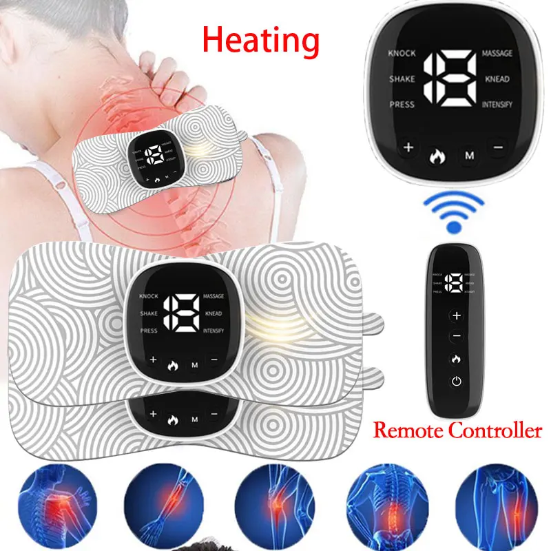 LCD Heating EMS Neck Massage Electric Massager Cervical Neck Back Patch 6 Mode Pulse Muscle Stimulator Portable Relief Pain
LCD Heating EMS Neck Massage Electric Massager Cervical Neck Back Patch 6 Mode Pulse Muscle Stimulator Portable Relief Pain