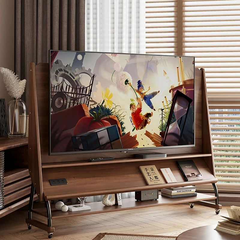 living room household small apartment medium and ancient style floor-to-ceiling storage, TV bracket with wheels
living room household small apartment medium and ancient style floor-to-ceiling storage, TV bracket with wheels