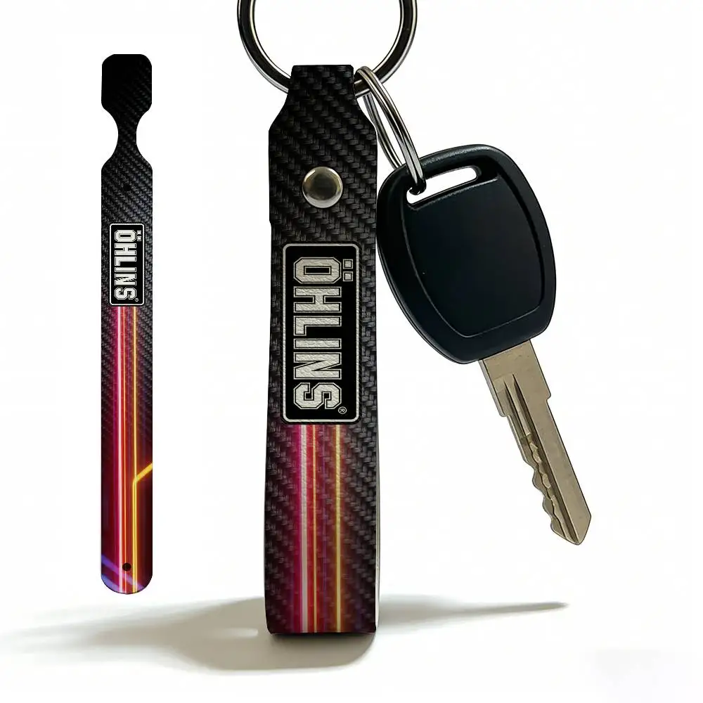 For Ohlins PU Leather Motorcycle Keychain Universal Motorbike Key Ring Holder For Riders Men Gift
For Ohlins PU Leather Motorcycle Keychain Universal Motorbike Key Ring Holder For Riders Men Gift