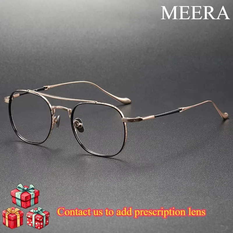 M3077 Vintage Comfortable Eyeglasses Fashion Round Pure Titanium Eyewear Luxury Prescription Glasses Frame For Men Women
M3077 Vintage Comfortable Eyeglasses Fashion Round Pure Titanium Eyewear Luxury Prescription Glasses Frame For Men Women