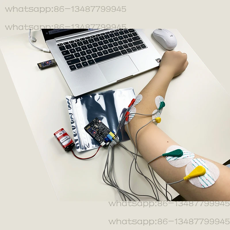 Комплект двухпроводного электрического датчика EMG для мышц, интеллектуальное носимое устройство, многоканальное индивидуальное обнаружение мышечного сигнала
Комплект двухпроводного электрического датчика EMG для мышц, интеллектуальное носимое устройство, многоканальное индивидуальное обнаружение мышечного сигнала