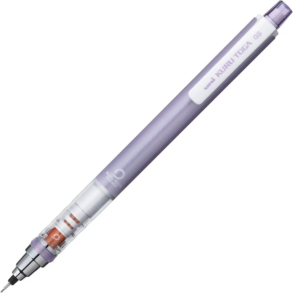 Automatic Pencil 0.5mm, Violet, Rotation Mechanism for Smooth Writing
Automatic Pencil 0.5mm, Violet, Rotation Mechanism for Smooth Writing