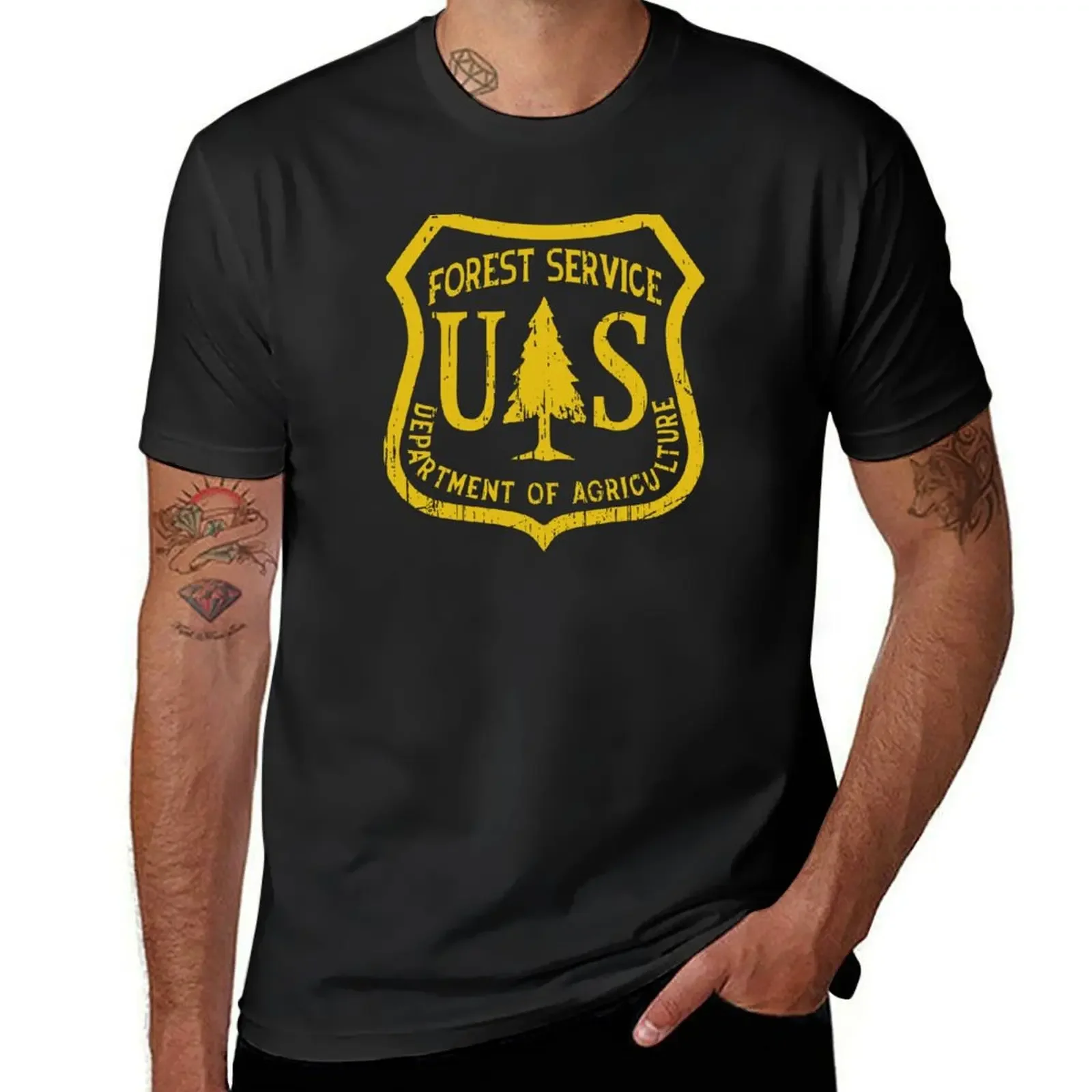 Forest Service Vintage Emblem T-Shirt summer tops shirts graphic tee men workout shirt
Forest Service Vintage Emblem T-Shirt summer tops shirts graphic tee men workout shirt