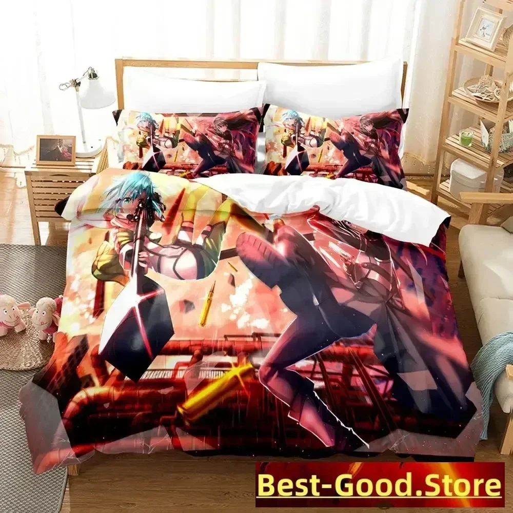 2023 Sword Art Online II Bedding Set Duvet Cover Sheet Printed Bed Set Pillowcase Bed Full Queen King Size Comforter Bedroom
2023 Sword Art Online II Bedding Set Duvet Cover Sheet Printed Bed Set Pillowcase Bed Full Queen King Size Comforter Bedroom