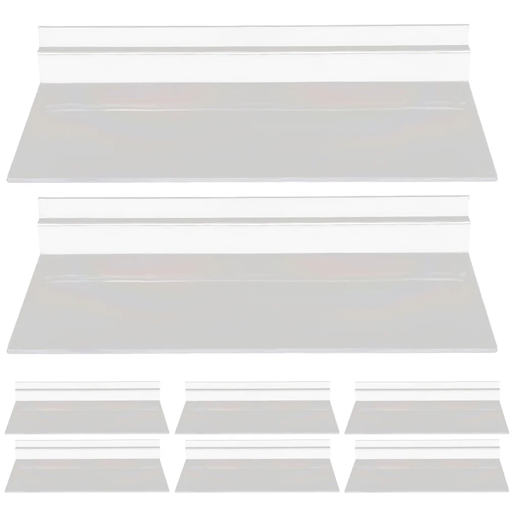 8pcs Transparent Display Rack Shoe Holder Clear Plastic Wall Bracket Retail Slatwall Shelf For Shoes Store Display Durability
8pcs Transparent Display Rack Shoe Holder Clear Plastic Wall Bracket Retail Slatwall Shelf For Shoes Store Display Durability