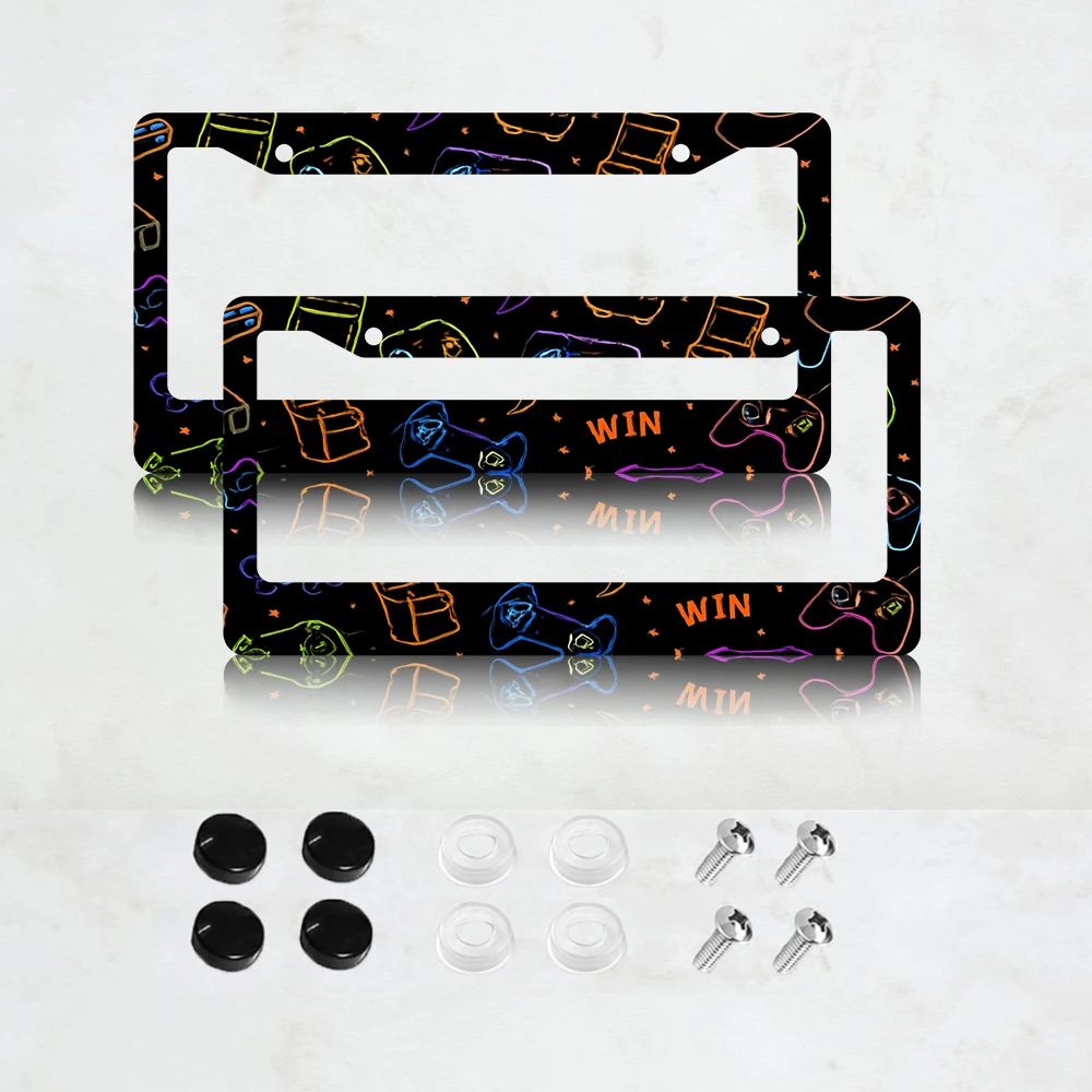 2 шт. рамки для номерных знаков с 2 отверстиями, черные с красочным автомобильным рисунком, алюминиевые, 6x12 дюймов, в комплекте с винтами.
2 шт. рамки для номерных знаков с 2 отверстиями, черные с красочным автомобильным рисунком, алюминиевые, 6x12 дюймов, в комплекте с винтами.