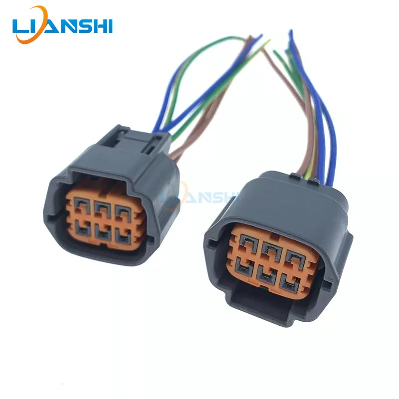 6pin Compatible with Nissan Teana, Xiali, Yidada, Qijun's lifting motor, throttle, oxygen sensor plug
6pin Compatible with Nissan Teana, Xiali, Yidada, Qijun's lifting motor, throttle, oxygen sensor plug