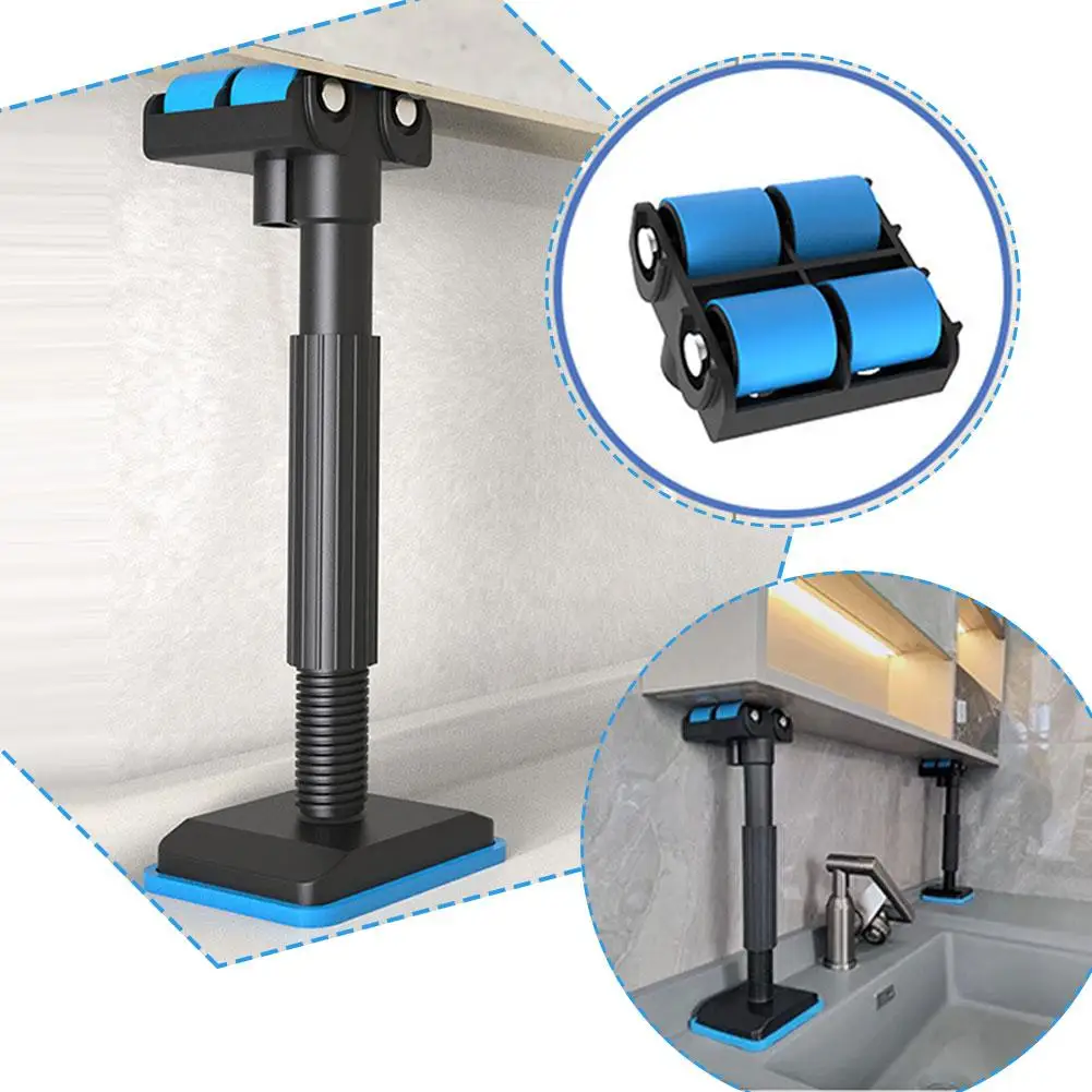 Cabinet Jack Support Height-Adjustable Lifting Bracket Wall Bathroom Cabinet Mounting Assistant Cabinet Door Installation Aid
Cabinet Jack Support Height-Adjustable Lifting Bracket Wall Bathroom Cabinet Mounting Assistant Cabinet Door Installation Aid