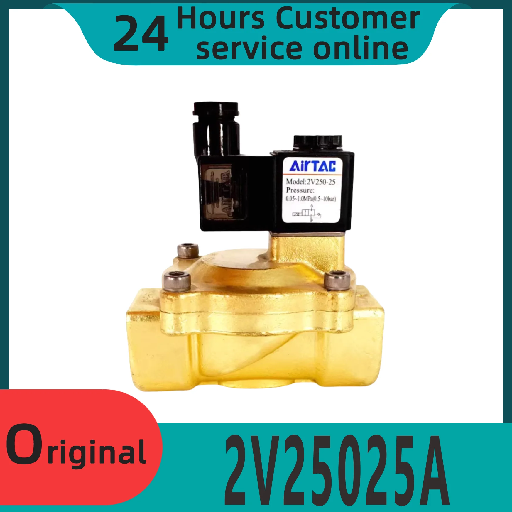 Совершенно новый оригинальный двухпозиционный двухходовой электромагнитный клапан 2V25025A 2V25025B 2V25020B
Совершенно новый оригинальный двухпозиционный двухходовой электромагнитный клапан 2V25025A 2V25025B 2V25020B